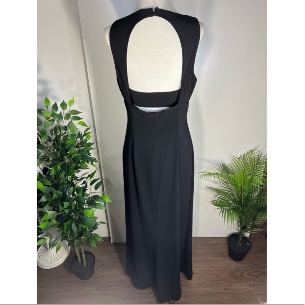 LAUREN RALPH LAUREN formal floor length maxi black dress - Picture 7 of 13
